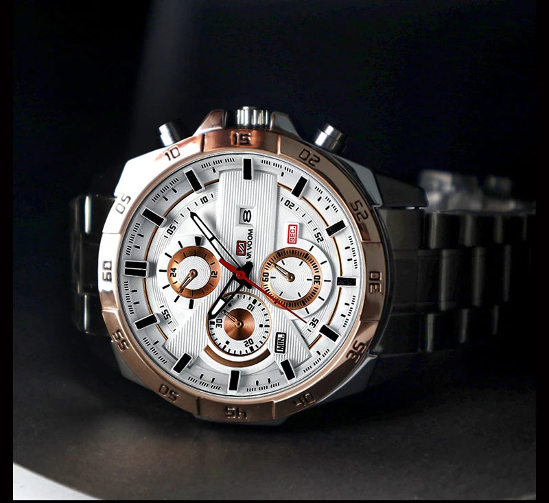 2023 New Dropshipping Racing Car Mens Watches Top Brand Luxury Sport Reloj Hombre Casual Big Dial Military Leather Black Watches
