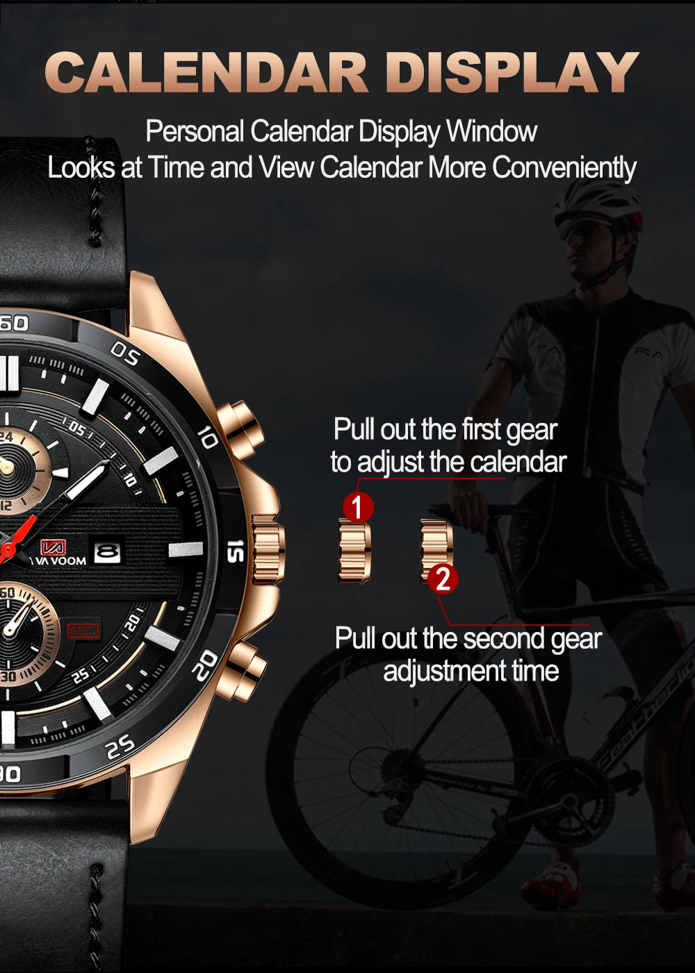 2023 New Dropshipping Racing Car Mens Watches Top Brand Luxury Sport Reloj Hombre Casual Big Dial Military Leather Black Watches