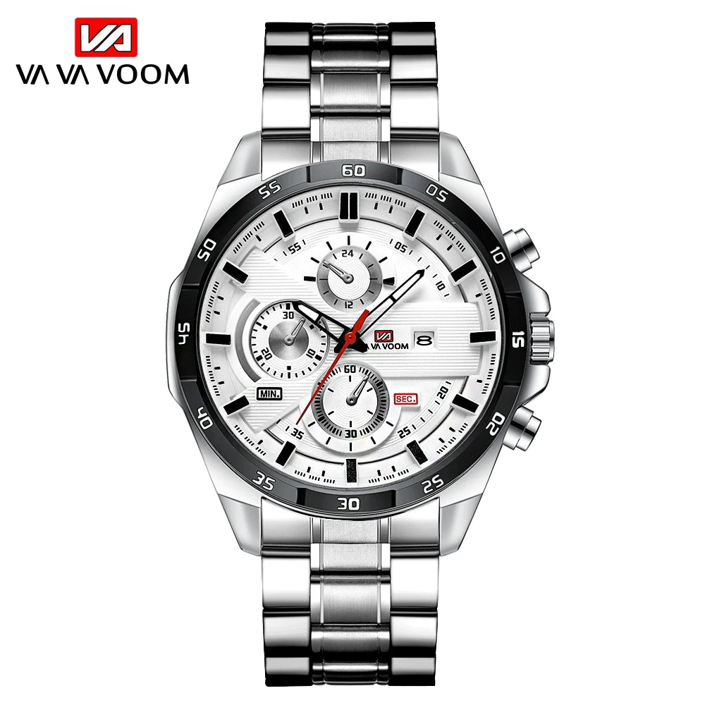 2023 New Dropshipping Racing Car Mens Watches Top Brand Luxury Sport Reloj Hombre Casual Big Dial Military Leather Black Watches
