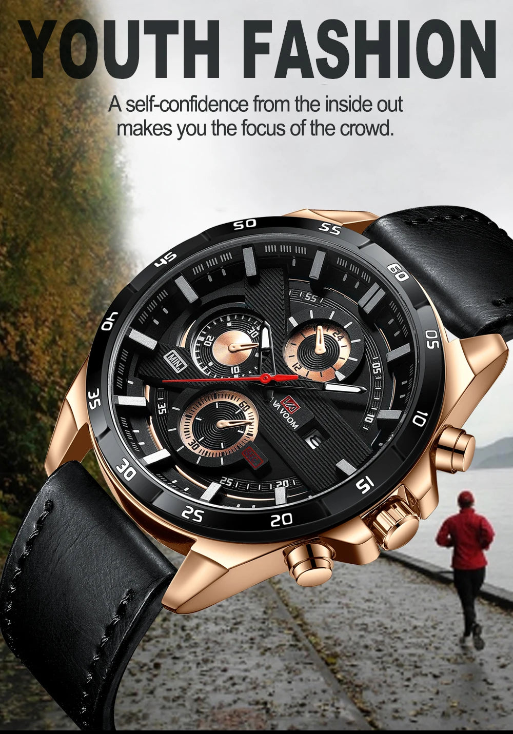 2023 New Dropshipping Racing Car Mens Watches Top Brand Luxury Sport Reloj Hombre Casual Big Dial Military Leather Black Watches