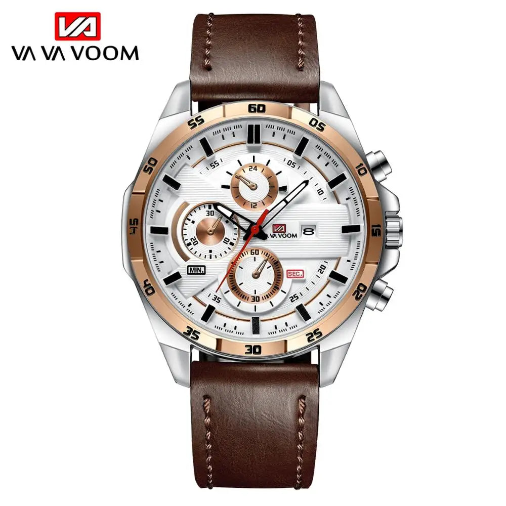 2023 New Dropshipping Racing Car Mens Watches Top Brand Luxury Sport Reloj Hombre Casual Big Dial Military Leather Black Watches