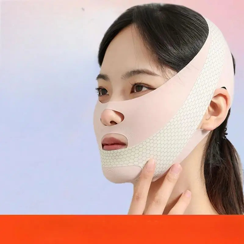 Facial slimming belt, V-shaped, double chin reducer, facial lifting belt, anti-wrinkle, facial massage, female skin care tools