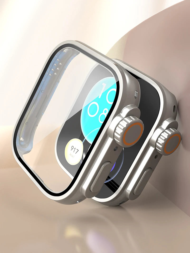 Change To Ultra Case for Huawei Watch Fit 3 4 4Pro Tempered Glass Cases Screen Protector for Huawei Fit4 Fit3 Upgrade to Ultra 2