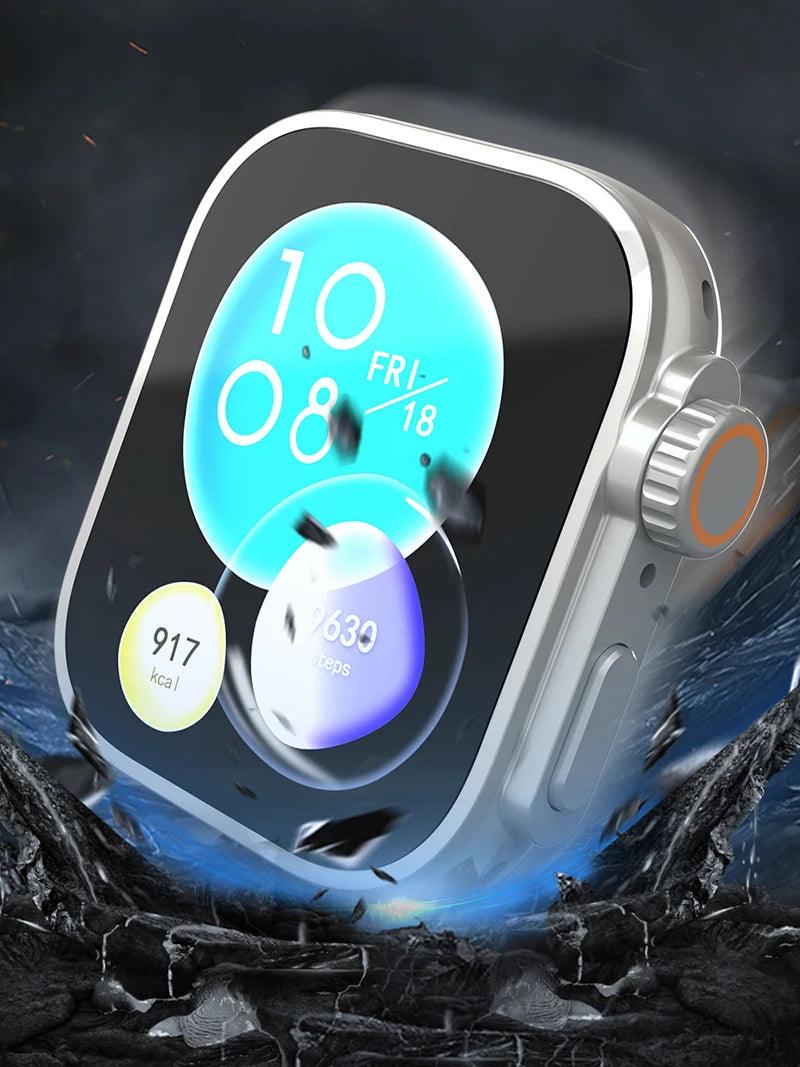 Change To Ultra Case for Huawei Watch Fit 3 4 4Pro Tempered Glass Cases Screen Protector for Huawei Fit4 Fit3 Upgrade to Ultra 2